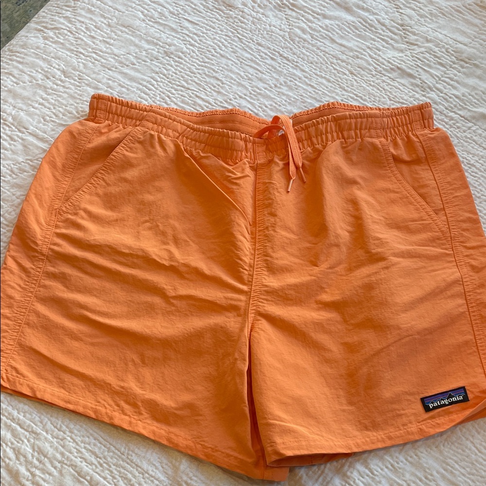Patagonia Vibrant Orange Casual Shorts